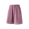 Shorts casuales G-stone de estilo americano con costuras de contraste y cintura elástica, shorts deportivos versátiles con tacto de algodón