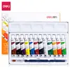 Deli 5Deli 73862-12 Color 5ml Juego de Pinturas Gouache Acuarela para Principiantes y Niños 24