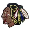 Equipo profesional de hockey sobre hielo de la NHL charms para zapatos con agujeros deportes de hockey accesorios para manualidades PVC caucho blando hebillas para zapatos venta caliente transfronteriza