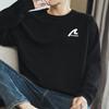 Camiseta de Algodón Puro Pesado 260g para Hombre de Manga Larga 2026 Nueva Camiseta de Estilo Americano Holgada Camisa para Capas