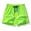 Pantalones cortos deportivos de tres puntos para hombre con abertura de seda helada, pantalones de ocio para fitness, secado rápido, atletismo para mujer, maratón