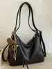 Bolsa Tote de Moda para Viajes de Otoño 2026 Mochila Retro de Gran Capacidad Bolso de Hombro Cruzado Simple de Color Sólido