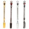 Nueva Pala Metálica Pequeña de Colores para Cigarrillos con Diamantes, Calavera Dorada, Plateada y de Cobre Frasco para Rapé, Pasta para Cigarrillos, Cuchara Pequeña para Medicina con Anillo Pala para Cigarrillos