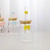 Entra en la Taza de Bebida Jugo de Nube Linda Gran Capacidad Resistente a Altas Temperaturas Taza de Una Sola Capa Taza con Lazo Taza con Popote