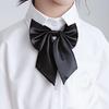 Accesorios para ropa de jardín corbata de moño ropa infantil para niñas ropa de clase para estudiantes de primaria estilo coreano ropa de clase gratis flor en el cuello uniforme escolar moño