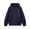 Sudadera con Capucha y Botones Pesada de 500g para Hombre Primavera y Otoño Marca de Moda Holgada Casual Color Sólido Versátil Sudadera con Capucha tipo Chaqueta Americana