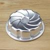 M-E01 Molde para pudín en espiral Molde para queso Molde para gelatina Molde para pan Molde para pastel Molde para hornear con ánodo