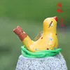 Puesto de viaje de pájaro acuático de arena púrpura Yuerui silbato de animal creativo decoración de pájaro silbato de cordón de cerámica lugar escénico Memorial