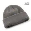 Gorro de Lana Engrosado para Deportes al Aire Libre Color Sólido Estilo Coreano Estilo Japonés para Mujer a Prueba de Frío para Pareja Placa Ligera Protección Cálida para los Oídos Gorro de Punto