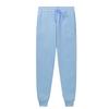 Pantalones deportivos transfronterizos para hombre y mujer otoño e invierno pantalones de sudor de polar para fitness y correr 15 colores cintura elástica pantalones casuales al por mayor
