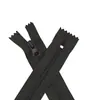 Não. 5 Zíperes de Nylon com Cabeça de Amêndoa em Estoque para Roupas, Jaquetas, Casacos de Penas, Roupas de Trabalho, Zíper Plástico de Dente Grosso de Abertura Única