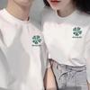 Camiseta de Manga Corta para Mujer Verano Ins2026 Nuevo Chic Estilo Hong Kong Holgada Adelgazante Talla Grande Top de Media Manga