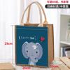 Bolsa Fofa Ins Mulher Rica Bolsa de Compras Trabalho Bolsa Pequena Bolsa para Lancheira Grande Capacidade Bolsa de Proteção Ambiental Bolsa de Lona