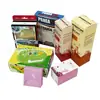 Cajas de cartón para papelería hechas a medida, cajas de cartón blanco, cajas de colores, papelería creativa, herramientas de aprendizaje, cajas de embalaje plegables con apertura de ventana - impresión personalizada disponible del fabricante
