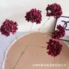 Decoração de Cerimônia de Casamento com Tema Vermelho, Cena de Hotel, Arranjos de Flores, Arranjos de Flores de Teto, Flores Artificiais, Decorações de Casamento