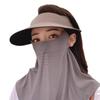 Mascarilla de protección solar ultrafina sin costuras de verano con protección UV para todo el rostro, mascarilla de protección solar para mujer, mascarilla de parasol para todo el rostro, transpirable para hombre