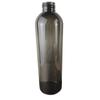 Ventas Directas de Fábrica 24 Dientes Botella Hombro Redondo 300ml Mascota Negra Transparente Set de Cuidado Hotel Botella de Loción Delgada