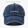 Gorra de Béisbol Transfronteriza Nueva 2026 para Mujer, Efecto Adelgazante del Rostro, Gorra Casual Versátil para Hombre con Bordado de Letras para Exteriores
