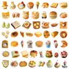 105 lindas pegatinas de graffiti de postres realistas decorativas para refrigerador patineta taza pegatinas de personalidad DIY fabricantes al por mayor