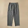 Pantalones de Lino Transfronterizos para Hombre, Estilo Delgado de Verano, Pantalones Largos de Algodón y Lino Estilo Chino Nuevo, Pantalones Casuales para Hombre, Pantalones Blancos Sueltos de Pierna Recta