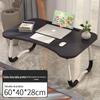 Mesa Preguiçosa Dobrável para Cama, Mesa para Laptop, Mesa para Dormitório de Faculdade, Mesa Pequena Infantil, Dobrável