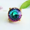 Anillo Huevo de Paloma Vintage Aiyu Anillo de Piedra Preciosa Simulada Venta al por Mayor Dropshipping S5121409
