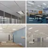 Techo de Panel de Lana Mineral Oficina a Prueba de Humedad y Fuego 600600 Panel de Lana Mineral Absorbente de Sonido Techo Cubierto Fabricante