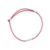 Pulsera de Plata de Ley 925 con Pez Pequeño, Gato, Jade y Cordón Rojo para Mujer, Simple, Tejida a Mano, Linda, Dulce, B3303