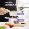Cesta Drenante con Asa Linda, Cesta Doble para Lavar Frutas para Uso en Cocina y Hogar, Charola Pequeña para Frutas con Diseño de Dibujos Animados