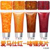 Serie Láser Transfronteriza Gel Polvo Fino Estrella de Cinco Puntas Gel de Lentejuelas Mixtas Polvo de Alto Brillo Maquillaje Cuerpo Sombra de Ojos