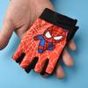 Guantes de Medio Dedo para Niños al Por Mayor para Niños, Deportes al Aire Libre, Delgados, Transpirables, Diseño de Dibujos Animados, Ciclismo, Guantes de Medio Dedo para Niñas, Actuación de Patinaje sobre Ruedas, Antideslizantes