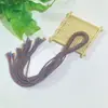 Kit de Materiales para Ensartar Cuentas de Uva Multisemilla, Cuerda para Colgar en el Coche, Cadena para Teléfono DIY, Llavero, Productos Semiacabados, Venta al por Mayor de Fábrica
