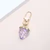 Acessórios Transfronteiriços Europeus e Americanos Estilo Fresco Pingente Chaveiro de Cereja Morango Toque Girly de Alto Padrão Ornamento Feminino