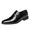 Laoren tou Nueva Versátil Venta Directa de Fábrica para Hombres Ropa para Hombre Resistente al Desgaste Casual Cuero Genuino Slip-on Zapatos de Piel de Cocodrilo 26802