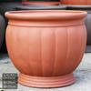 Maceta de terracota transpirable sin esmaltar color rojo buganvilia maceta grande de barro sin esmaltar rosa maceta de cerámica de tubo alto maceta para suculentas y pilas viejas