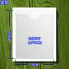 Porta-Cartão de Identificação, Bolsa para Cartão de Etiqueta de Material de Caixa Giratória, Etiqueta de Identificação de Prateleira de Armazém, Etiqueta de Gerenciamento de Armazenamento com Suporte Adesivo