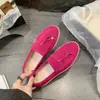 Mocasines con suelas blandas, cómodos de llevar, con diseño de hebilla, nueva colección otoño 2026, estilo británico, zapatos casuales sin cordones, mocasines fáciles de poner