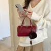 Bolso de Mano Retro Transfronterizo de Nicho Boston para Mujer 2026 Nuevo Estilo Temperamento Simple para el Trabajo Bolso de Hombro Cruzado