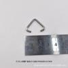 Fivela de Triângulo de Aço Inoxidável Fivela de Conexão Acessórios DIY Argola Aberta Argola Aberta Fivela de Triângulo Aberta para Pendurar