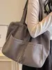 Bolso de Hombro Simple de Gran Capacidad para Mujer, Bolso Tote Plegado Nuevo de Moda Casual, Bolso de Mano Elegante de Moda para el Trabajo
