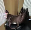 Bolsa Nueva de Mujer Otoño 2026 Transfronteriza Bolso de Hombro Casual de Gran Capacidad Bolso Cruzado Simple Versátil Bolso Dumpling para Viajes