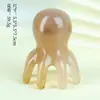 Masajeador de Cabeza Pulpo, Peine Masajeador de Meridianos del Cuero Cabelludo Pulpo, Cepillo Raspador de Terapia Capilar Multifuncional, Herramienta para Rascar la Cabeza