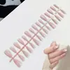Paquete de 30 Puntas de Uña Portátiles Estilo Ojo de Gato Mediano, Pre-dimensionadas, Puntas de Uña Postiza Removibles para Bricolaje al por Mayor