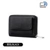 Amazon Japonés RFID antirrobo cepillo organizador de tarjetas de gran capacidad tarjetero de cuero tarjetero monedero para cambio al por mayor