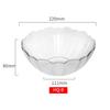 Tazón Transparente Acrílico para Ensalada Comercial, Tazón para Mezclar Repostería, Recipiente para Batir Huevos, Jarra para Servir Agua de Restaurante, Lavamanos, Recipiente para Agua de Bar, Hecho a Medida