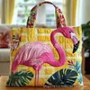 Bolsa de Ombro Feminina Tendência Nova Chegada 3D Transfronteiriça Temu Amazon Estampada Moda Lona 300g