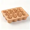 Popular Transfronterizo Miniatura Juguete Cartón de Huevos Modelo Casa de Muñecas Decoración de Casa de Muñecas Bandeja de Huevos de Resina Artificial