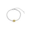 Pulsera Cubo de Azúcar Tesoro de Color Seiko Estilo Popular Douyin Transfronterizo para Mujer Lujo Accesible Nicho Exquisito Gema Natural Joyería de Mano