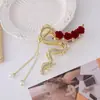 Pinza para el Cabello de Metal para Mujer, Pinza Tiburón de Lujo de Alta Gama, Pasador para Peinados Recogidos, Accesorio para el Cabello con Perlas para la Parte Trasera de la Cabeza