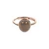 Yuhongyan Jade Hetian Morado Qinghui Cara de Huevo Anillo Ajustable Luz de Anillo Lujo Gama Alta Retro Venta Directa de Fábrica